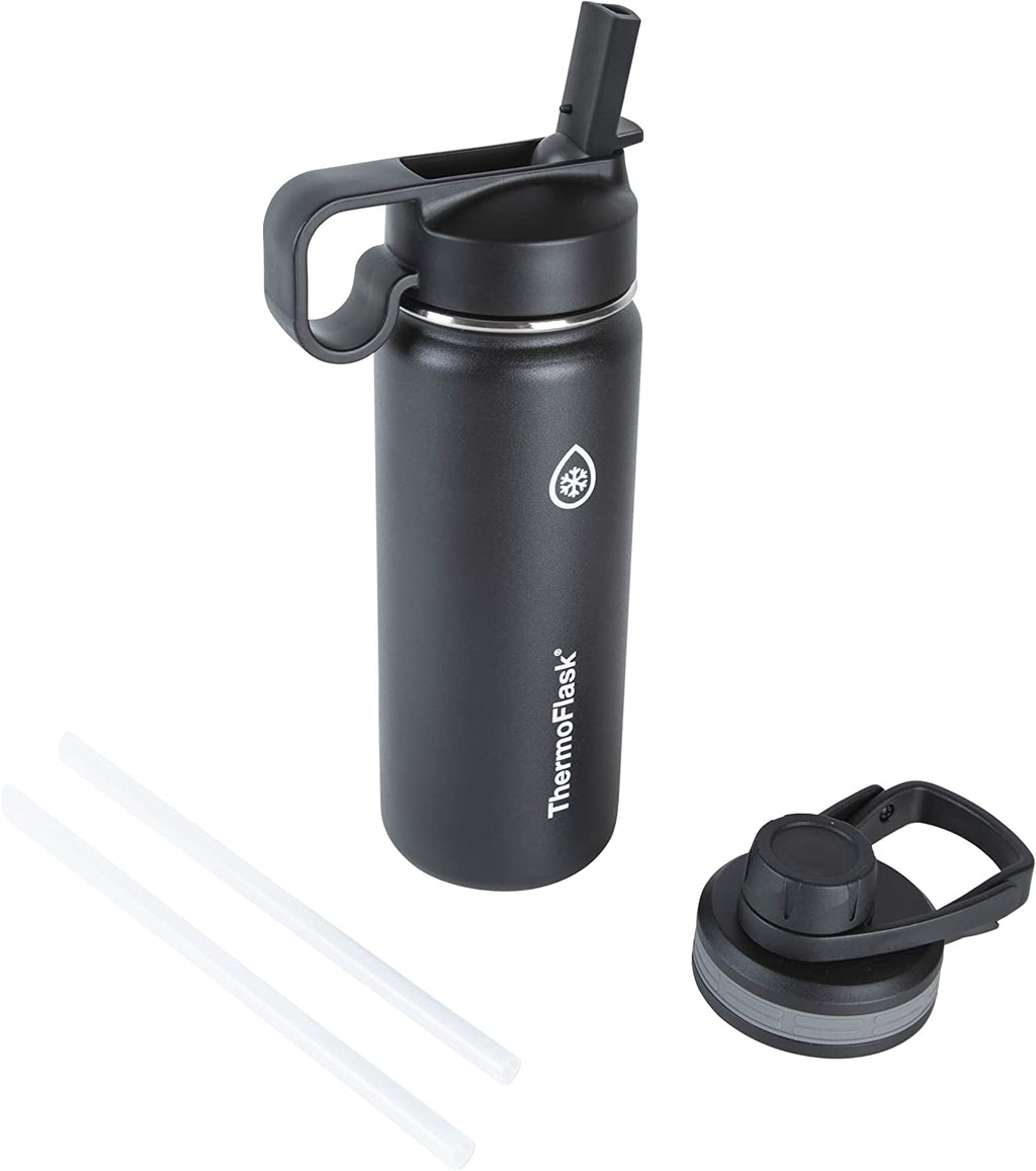 HomeVirtue™ 18oz Vacuum Insulated Water Bottle – Keeps Drinks Cold for 24 Hours