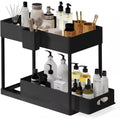 2-Tier Sliding Storage Organizer | Multi-Purpose Cabinet & Countertop Storage